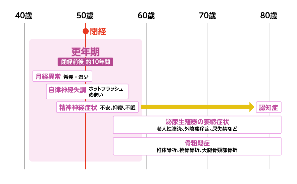 閉経と更年期